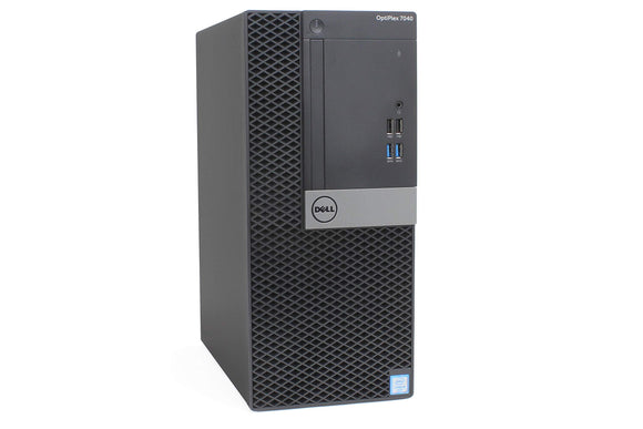 Dell OptiPlex 7040 MT Desktop - Intel i7-6700 - 16GB RAM - 256GB M.2 SSD - Windows 10 Pro (Copy)