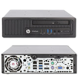 HP ELITEDESK 800 G1 USFF I7-4770S 3.10GHZ | 8GB RAM | WINDOWS 10 PRO