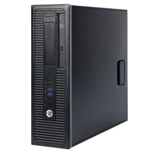 HP EliteDesk 800 G1 SFF Tower 8GB RAM - 256GB SSD - Windows 10 Pro