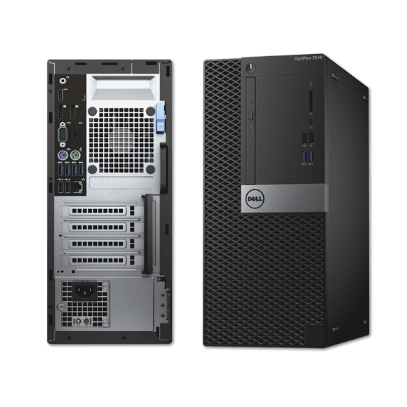 Dell OptiPlex 7050 Mini Tower - Intel i7-6700 3.40GHz - 16GB DDR4 - 256GB SSD